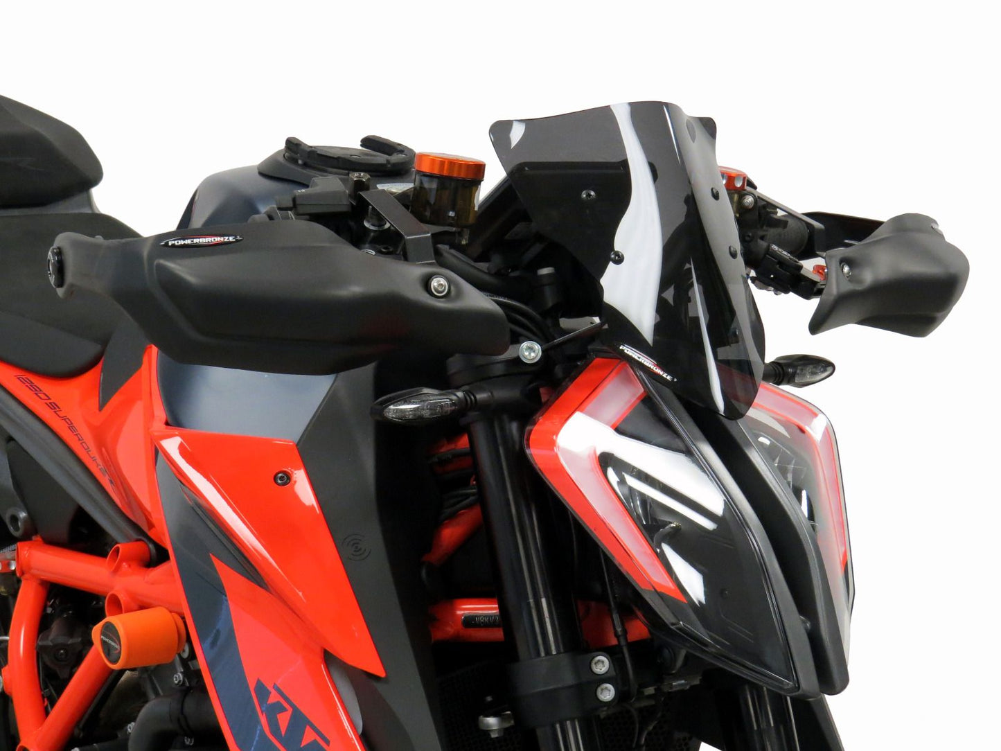 Hand Knuckle Leaver Guards Bar Ends Weather Deflectors KTM 1290, 1390 SUPER DUKE R