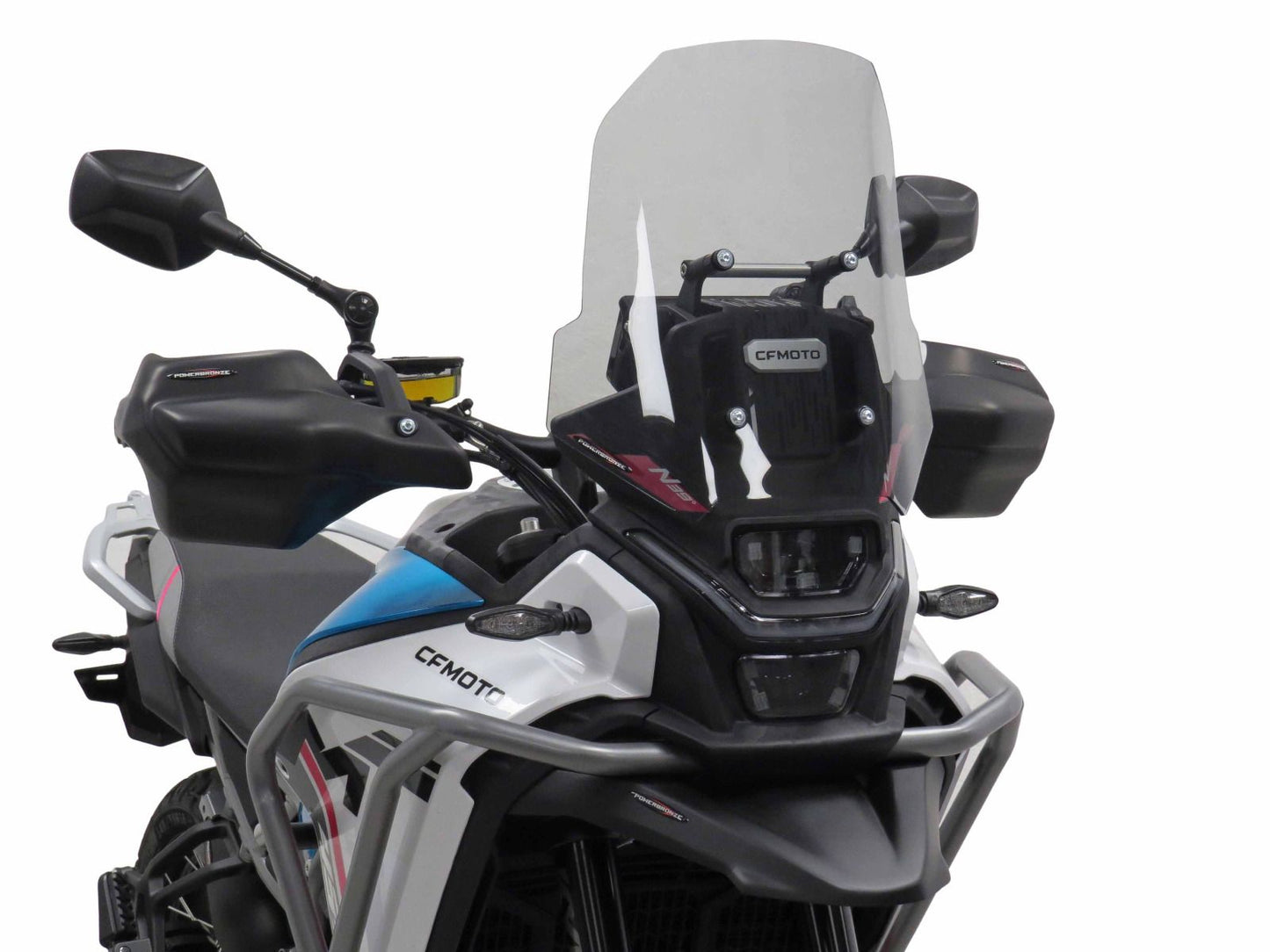 Touring Screen Windshields CF MOTO 450MT, 2024 To Present (385 MM HIGH)