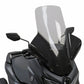 Scooter Screen wind deflector fade 710MM HIGH YAMAHA NMAX 125, 155, HAND BLISTERS