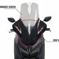 Scooter Screen wind deflector fade 710MM HIGH YAMAHA NMAX 125, 155, HAND BLISTERS