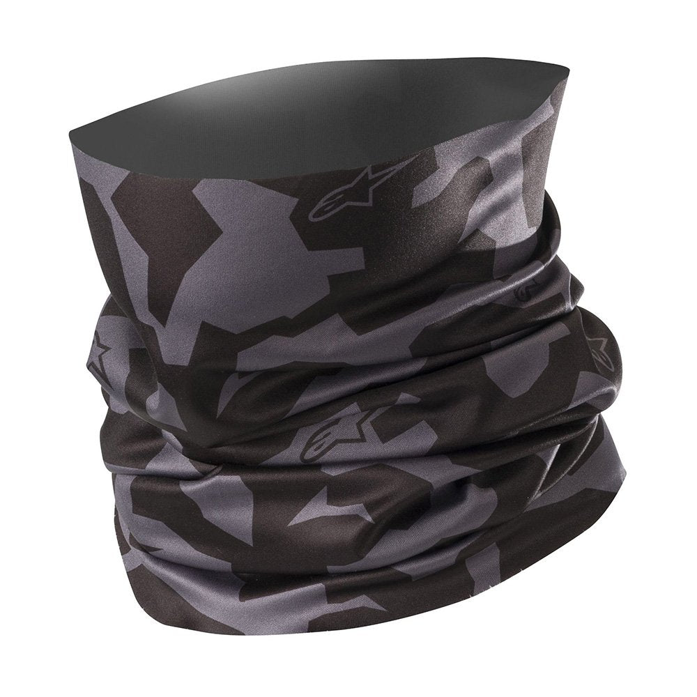 Camo Neck Face Covering lightweight Tube Woven stitched Biker Alpinestars