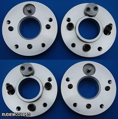 PCD Adaptors BMW Mini 4x100 to 5x120 Fit BMW wheels to R50 R52 R53 Mini 2 PAIRS