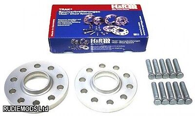 H&R Wheel Spacers Ford Focus RS Mk2 15mm Car Hubcentric Wheel Spacers