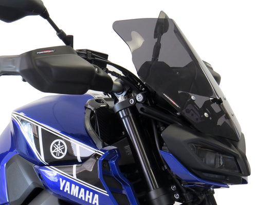 Touring Screen fly wind deflector cowl YAMAHA MT-09, FZ-09, 2017-2020 (365 MM)