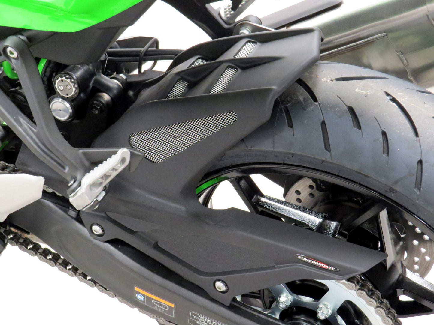 Hugger Rear Fender Mud Guard Fairing Kawasaki ZX-4RR, ZX4R, ZX-25R