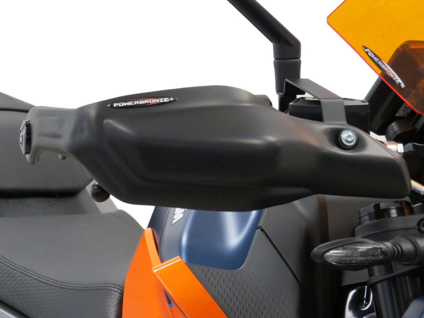 Hand Knuckle Leaver Guards Bar Ends Weather Deflectors KTM 125, 250, 390 DUKE