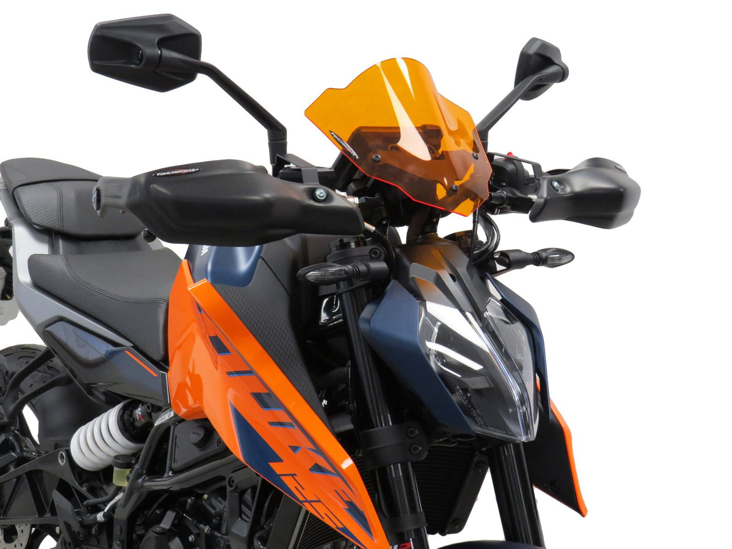 Hand Knuckle Leaver Guards Bar Ends Weather Deflectors KTM 125, 250, 390 DUKE