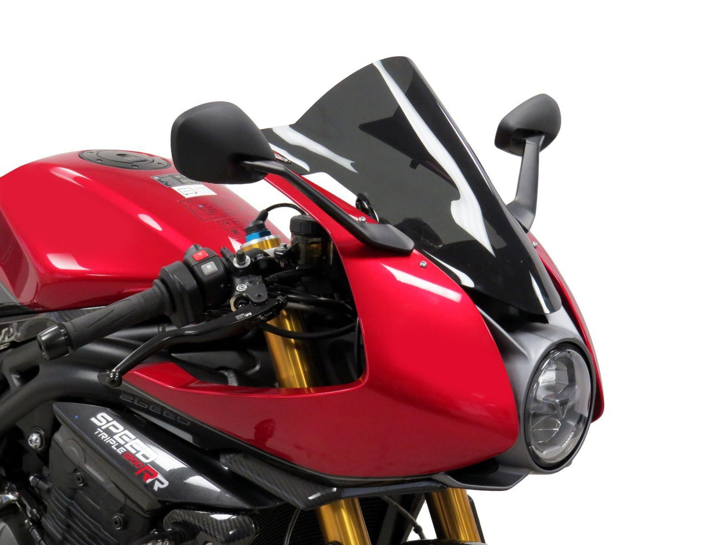 AIRFLOWS Screen wind fly deflector TRIUMPH, SPEED TRIPLE 1200 RR