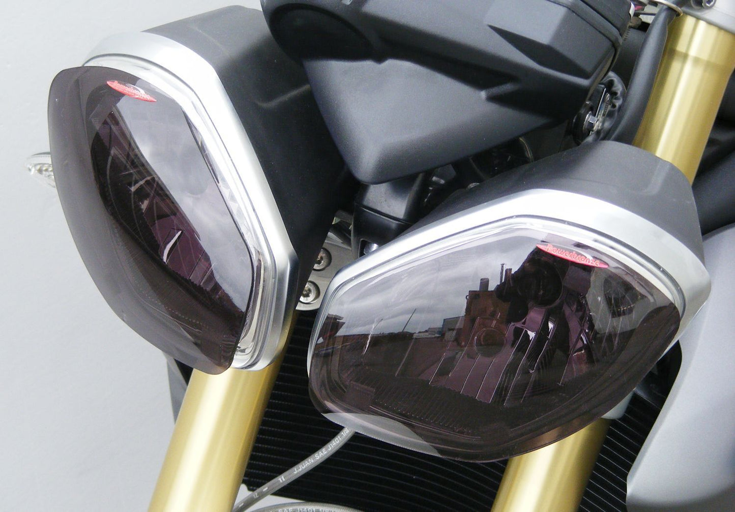 Headlight lens Covers protectors TRIUMPH STREET TRIPLE, R, SPEED TRIPLE 1050, R