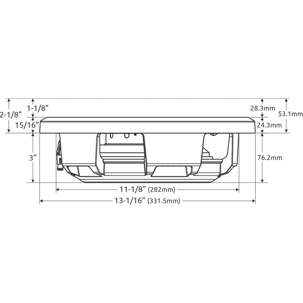 Wavtech ThinPRO 12" Subwoofer SVC 4 Ohm